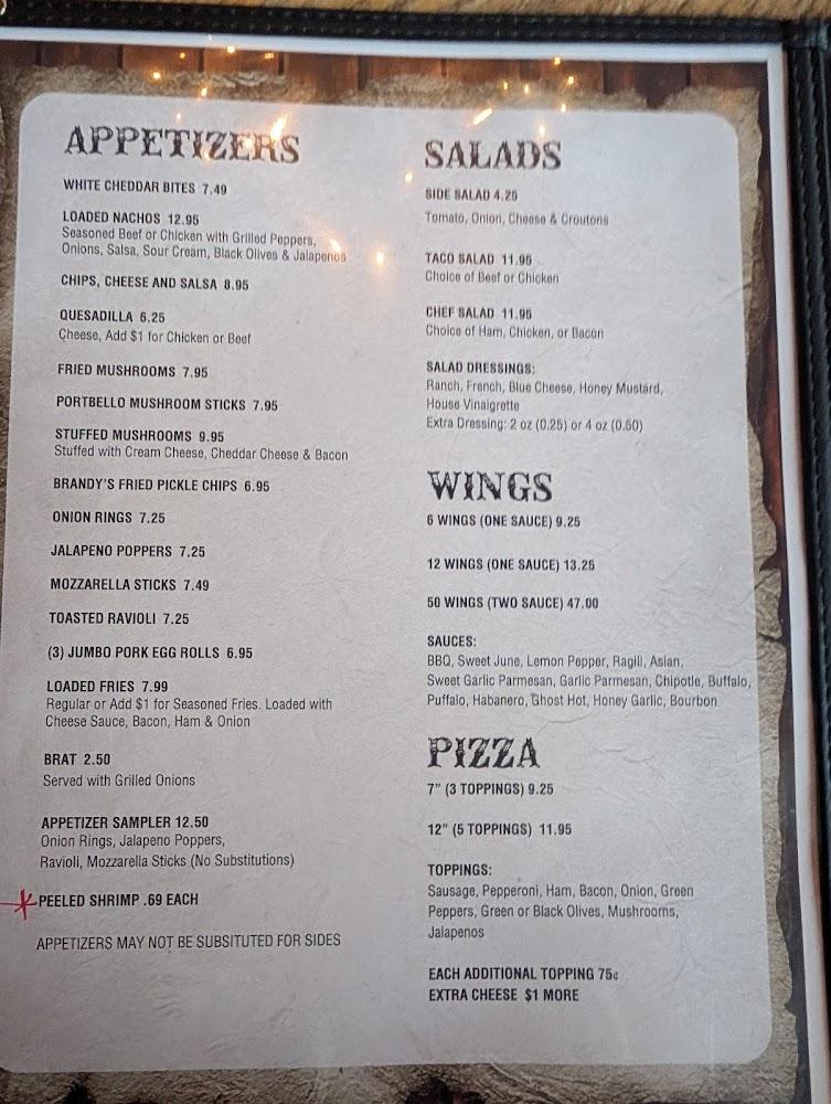 Tilleys Tavern Menu image 2